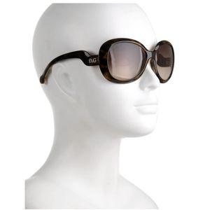 Dolce and Gabbana Tortoiseshell Sunglasses, Brown